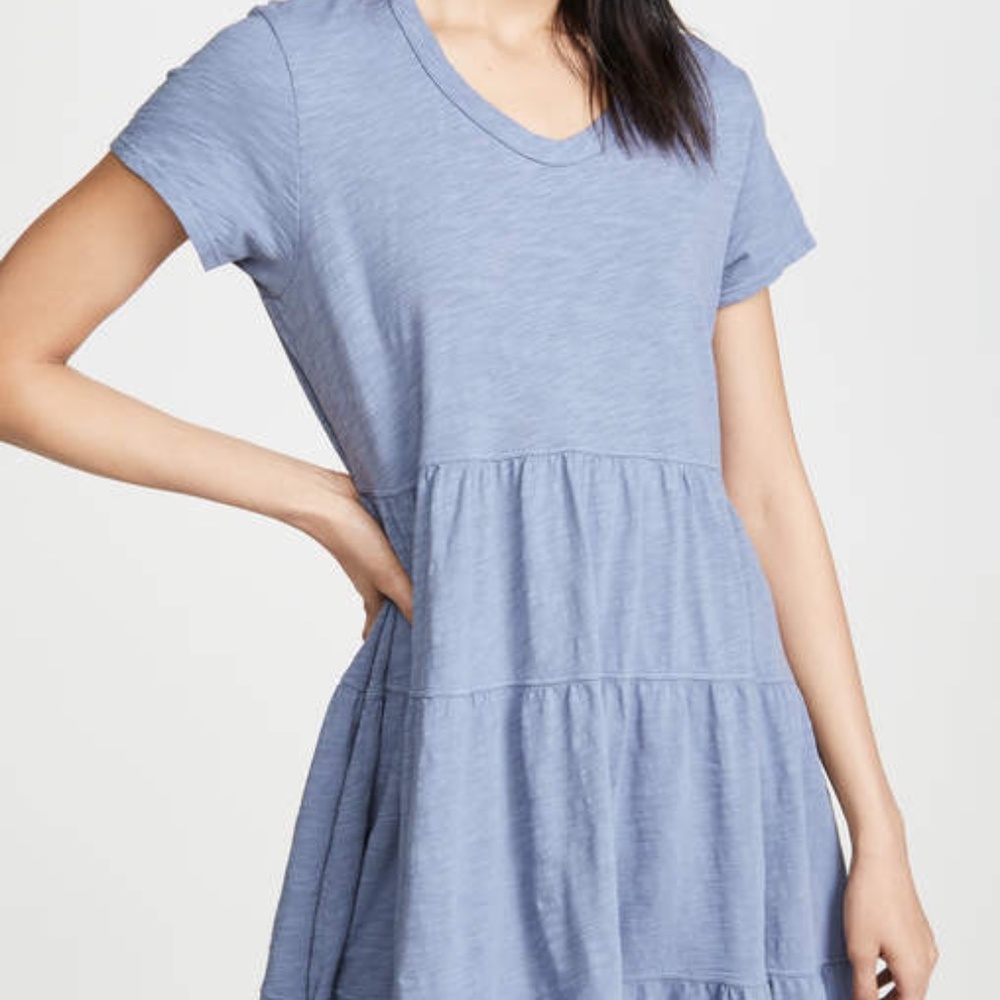 WILT Tiered Trapeze Dress